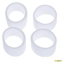 4 Pcs Anillo De Cierre De Manija De Raqueta De Tenis De Silicona Accesorio De Tenis Material De Goma Sin Químicos De Alta Importancia Origen China Continental - details 4