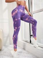 Pantalones De Yoga De Cintura Alta Sin Costuras Para Mujer Levanta Glúteos Pierna Larga Elasticidad Completa Fitness Running - details 4