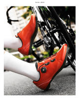 Zapatillas De Ciclismo Para Carretera Ultraligero Amarillo MTB Con Cierre Self-Locking Para Hombre Y Mujer Zapatos De Bicicleta SPD Planos Para Competición Y Entrenamiento - details 7