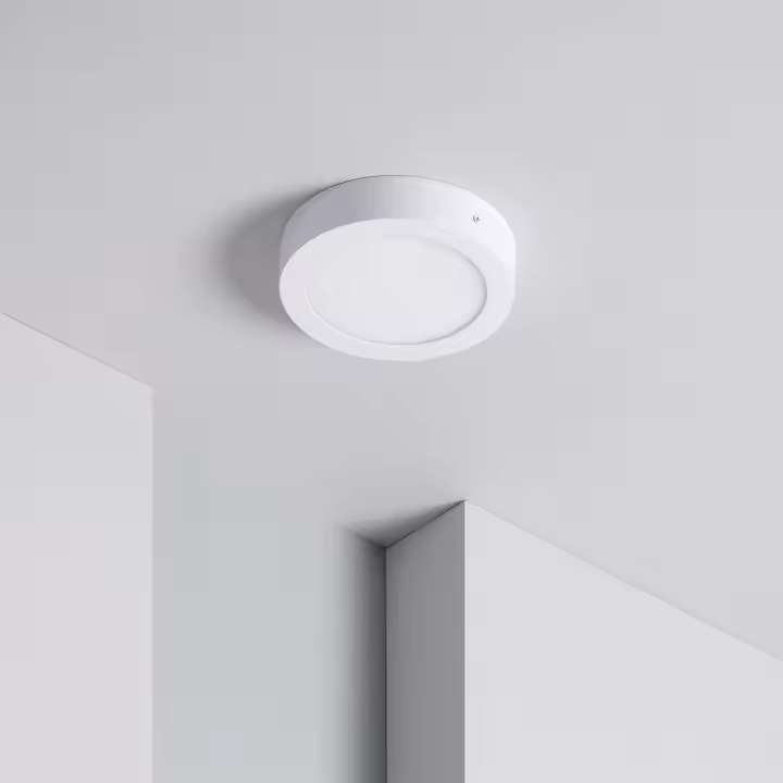 Ledkia Plafón LED 12W Circular SwitchCCT Seleccionable Ø170 mm Regulación Compatible con Mando RF V2 Seleccionable (Cálido-Neutro-Frío) - 1