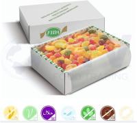 Fida - Fruta Italiana Auténtica FIDA en Gel Dulce con Zumos Naturales, 3 kg por caja, sabores variados, perfecto para celebraciones, eventos y decoración de buffets - details 1