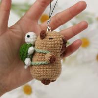 Kit De Tejer Para Principiantes Con Peluche De Capybara Y Guía De Tejer a Mano Conjunto DIY De Conejo De Peluche Herramientas De Tejer Y Hilo Incluidos - details 13