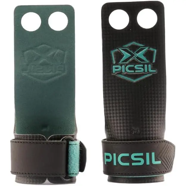 PICSIL Falcon Calleras 2H para Cross Training, Grips con y sin Agujeros, Almohadilla Extra para Mayor Protección y Confort, para Gimnasio, Box, Halterofilia, Previenen Ampollas y Desgarros, Unisex - 1