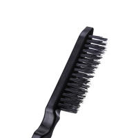 Cepillo De Pelo De Cerdas Para Teñir Y Controlar El Borde Comb De Peinado Para Todas Las Tipos De Pelo Herramienta De Peinado - details 3
