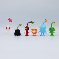 Conjunto De 6/12 Figuras De Acción Anime PIKMIN Con Capitán Olimar Y PIKMIN PVC Colección De Muñecos Juguetes Para Niños Regalos De Cumpleaños - details 8