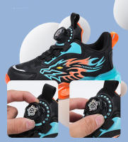 Zapatos De Niños Casuales Para Hombres Zapatillas Confortables Plataforma Deportivas Para Escuela Y Baloncesto Material Superior De Cuero PU - details 3