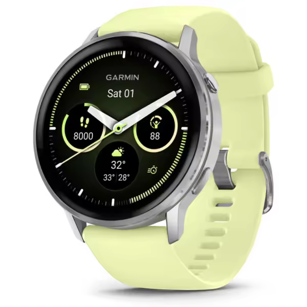 SMARTWATCH GARMIN VENU 4 (45 MM) BISEL PLATEADO - 1