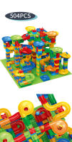 Juego De Bloques De Carreras De Mármol 504 Piezas Compatible Con Ciudades Juguetes De Deslizamiento De Cono Y Carros De Maze Para Niños Mayores De 6 Años - details 9