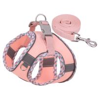 Harnés Para Perros De Correa Reflectante Y Transpirable Ajustable Ropa De Vestir Para Paseos Al Aire Libre Material De Poliéster - details 14