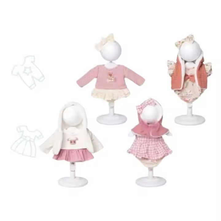Traje mono vestido invierno 35 cm modelos surtidos 262 ROSA TOYS - 1