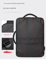 Mochila de Viaje Avion Cabina 42*30*15 cm Ryanair Mochila Maleta Equipaje de Mano Mochilas Viagem Bolsa Hombre Mujer - details 13