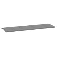 vidaXL Cojín de banco de jardín tela Oxford 180x50x3 cm Color Gris,  Azul,  Rojo y mas Cojín Decorativo de Asiento Cojines de muebles de salon - details 3