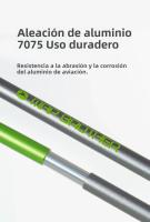 MAP BROTHER M3031 N-Pole Poles De Senderismo Plegables Con Cierre Rápido Para Correr Y Competir 7075 Aleación De Aluminio Palas De Punta De Tungsteno Cobalto Mango De Mano EVA - details 5