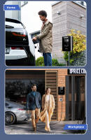 FERRASTAR Estación de Carga  Tipo 2, Cargador para Vehículos Eléctricos de Corriente Alterna (AC) con estándar europeo de 7 kW/32 A y 11 kW/22 kW. Incluye pantalla, conexión WIFI y función de pago con tarjeta. Actualización gratuita a la versión Bluetooth - details 4