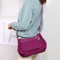 Bolso De Hombro Para Mujer Yogodlns Nylon Impermeable Con Múltiples Bolsillos Y Cierre De Cremallera Bolso De Viaje Para Diseñadores Bolsa Feminina Casual Tote - details 3