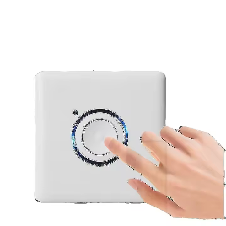 2024 Nuevo temporizador de pared-Ac110-250v al Aire Libre LED tactil retardo temporizador interruptor with 16 niveles ajustes de retardo y temporizador de Cuenta atrás digital interrupción functio - 1