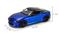Modelo De Coche De Aleación Maisto 1:24 Nissan Z Azul 2023 Decoración Artesanal Juguete Colección Regalo Cumpleaños Sin Batería Material Metálico - details 1