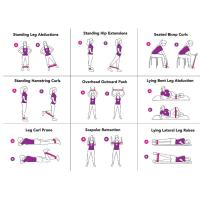 Set De Bandas De Resistencia TPE Ejercicio De Fortalecimiento Muscular Yoga Equipo De Gimnasio Anillos Elásticos De Goma Para Entrenamiento De Piernas Unisex - details 1