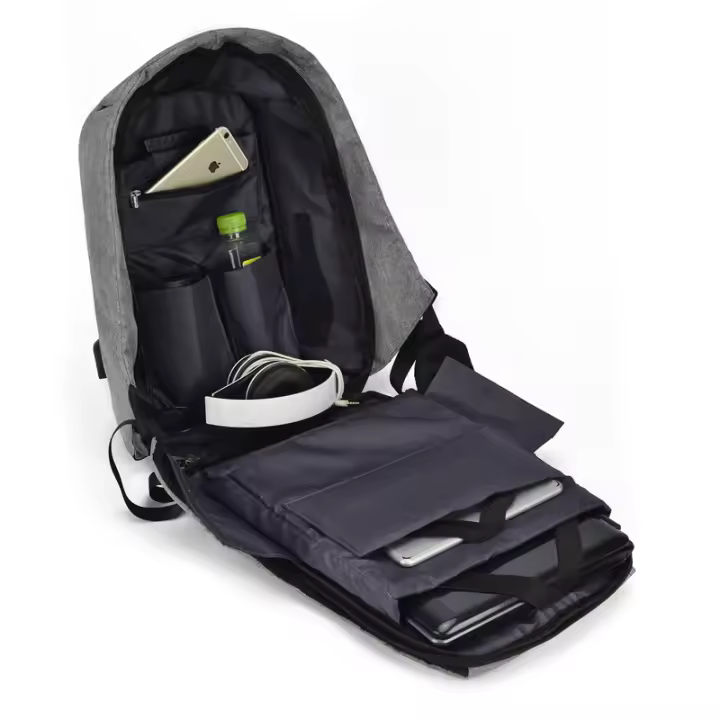 BIT Mochila antirobo para hombre, Bolsa impermeable para portátil de 15,6 pulgadas, Mochila Escolar de gran capacidad, de diseño - 1