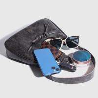 Bolso De Motociclista Vintage Para Mujer Primavera Verano Nueva Bandolera Con Hombro Solo Con Sensación De Sophisticación Material PU Cierre De Cremallera Estilo Punk - details 10