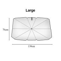 Parasol Coche Delantero, Parasol Plegable Coche con Anti UV Rayos,Sombrilla Paraguas del Coche para Lunas Delanteras, Parasol para Parabrisas de los Coche para Mayoría de Coches, SUV, Camiones - details 0