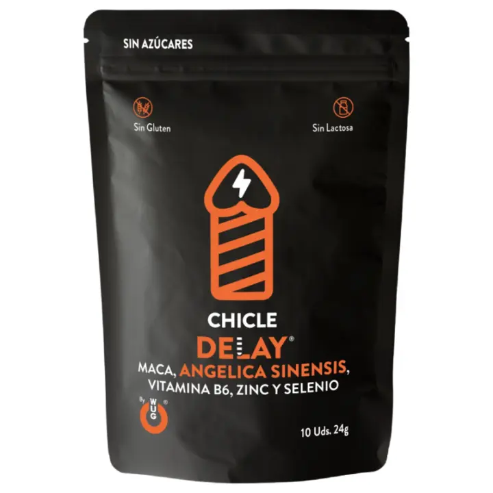 Chicle Masculino para Mayor Duración y Control Natural Chicle Delay Wug - 1