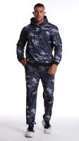 Conjunto De Deporte Para Hombre Dos Piezas Casual Jogging Cálido Transpirable Militar Táctico Con Sudadera Y Pantalones - details 1