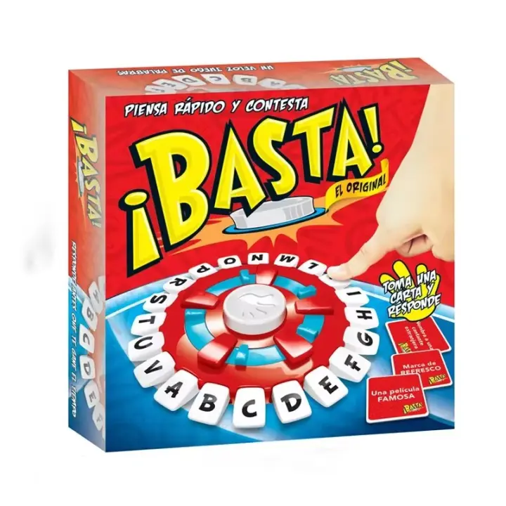 Juego De Palabras Español Para Familia Juego Rápido De Prensa De Letras Versión De Novos Jogos De Tabuleiro - 1