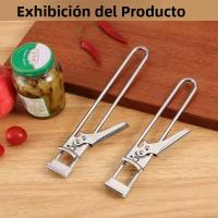 Ajustable Abrebotellas Y Abrepatas De Acero Inoxidable Multifuncional Con Mango Ergonómico Herramienta De Apertura De Tapas Auxiliada - details 1