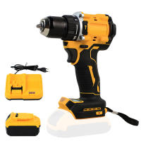 Taladro Atornillador Inalámbrico 2 Velocidades, Motor Sin Escobillas, Batería Li-Ion Recargable 20V, Par Máximo 50Nm, Luz LED - Ideal para Bricolaje​ - details 1