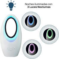 Surker Ventilador sin Aspas con Mando a Distancia 3 Velocidades Purificador de Aire Oscilante Temporizador Luces LED Silencioso y Potente Hogar Oficina Dormitorio - details 0