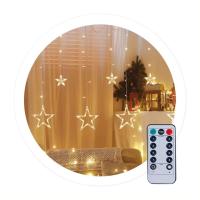 CORTINA LED ESTRELLAS Y COPOS GSC EVOLUTION USB CON MANDO - LUZ FRIA Y CALIDA - 3.5 METROS - IP44 - details 0