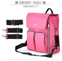 Bolso De Diaper Multifuncional Para Bebé Insular Elegante Bolsa De Camarón Para Mamá Viaje Cambio Con Carrito De Manos Para Mujer Tamaño Medio - details 24