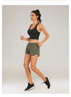 Pantalones De Yoga Para Mujer 2024 High Waist Transpirables Levantamiento De Caderas Deporte Running Tenis Sin Costuras COTTON Spandex - details 16