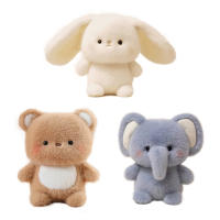 Muñecos De Peluche Companion Para Mesa Conejo Oso Pequeño Elefante Juguetes De Estudio Regalos De Cumpleaños Para Niñas Y Niños - details 0
