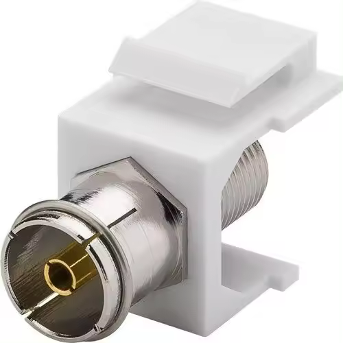 Keystone conector antena-satelite  Blanco - 1