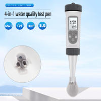 Medidor De Agua 4 En 1 TDS Salinidad EC Temperatura Digital Calidad Del Agua Para Piscinas Acuarios Medidor De Concentración SALT TDS EC Temp - details 0