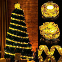 Cadena De Luces LED Con Corbata De Navidad 2025 Decoración De Árbol De Navidad Y Bodas Brillante Para Dormitorio Y Fiestas De Año Nuevo - details 1