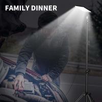 Lámpara De Trabajo LED Portátil Para Exteriores Con Trípode USB Luz De Camping Collapsible Spotlight SMD Telescópico Para Picnics En El Exterior - details 1