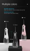 Irrigador bucal Limpiador de dientes USB Recargable Agua Flosser Portátil 300ml Higiene bucal Limpiador de dientes - details 6
