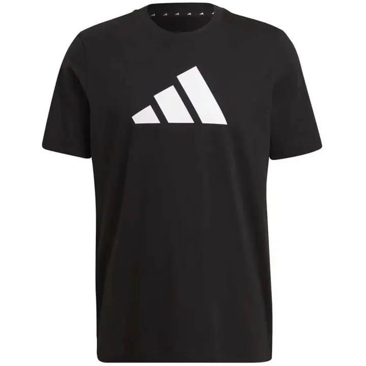 Camiseta de Manga Corta Adidas Future Icons Logo Tee para hombre en color negro - 1
