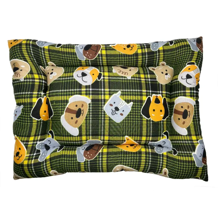 Colchoneta para Mascotas, Cama para Perros y Gatos con Relleno de Fibra Hueca Siliconada, Ultra Suave, Tamaños S/M/L/XL, Portátil y Cómoda para Sofá o Suelo - 1