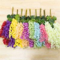 12pcs Flores De Tofu Artificial 110cm Para Decoración De Ceilings Y Corredores Estilo Wisteria Simulada Para Bodas Y Aniversarios - details 5