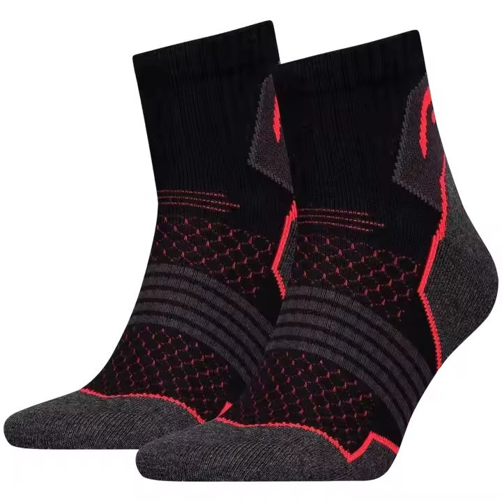 Calcetines Head Hiking Quarter para unisex en color negro - 1