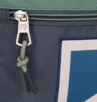 Mochila Portaordenador Pepe Jeans Tom 44 cm azul y verde adaptable a carro - compartimento independiente en la parte de atrás con acceso directo a un bolsillo acolchado específico para llevar el portátil y la tablet - details 7