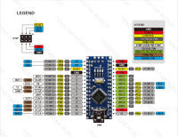 Controlador Nano 3.0 Con Antiguo Bootloader Tipo-C Mini CH340 Driver 16Mhz ATMEGA328P Para Computadora Componente Integrado - details 4