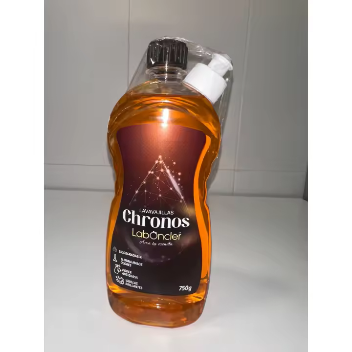 Lavavajillas Manual Chronos Canela-Naranja 750gr - Laboncler - 1