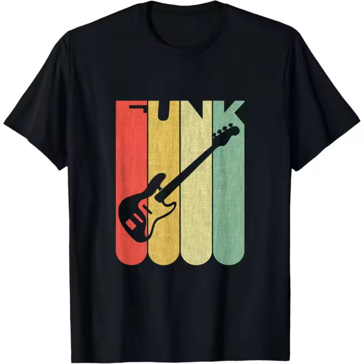Camiseta de Manga Corta, 100% Algodón, Ropa Unisex para Hombres y Mujeres en 5 Tallas, Camiseta Negra, Cuello redondo con estampado. - 1