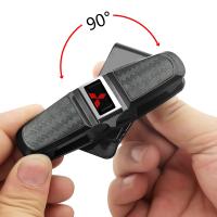 Visera De Coche Universal Para Mitsubishi Lancer L200 Pajero Sport Attrage Mirage Eclipse Con Clip Para Gafas Y Tarjeta De Entrada - details 2
