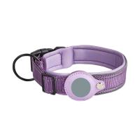 Collar Reflectante Para Perros Mediano Y Grande Con GPS Seguimiento Antipérdida Anillo De Cuello No Aprieta Con Correa De Tracción Para Mascotas - details 3
